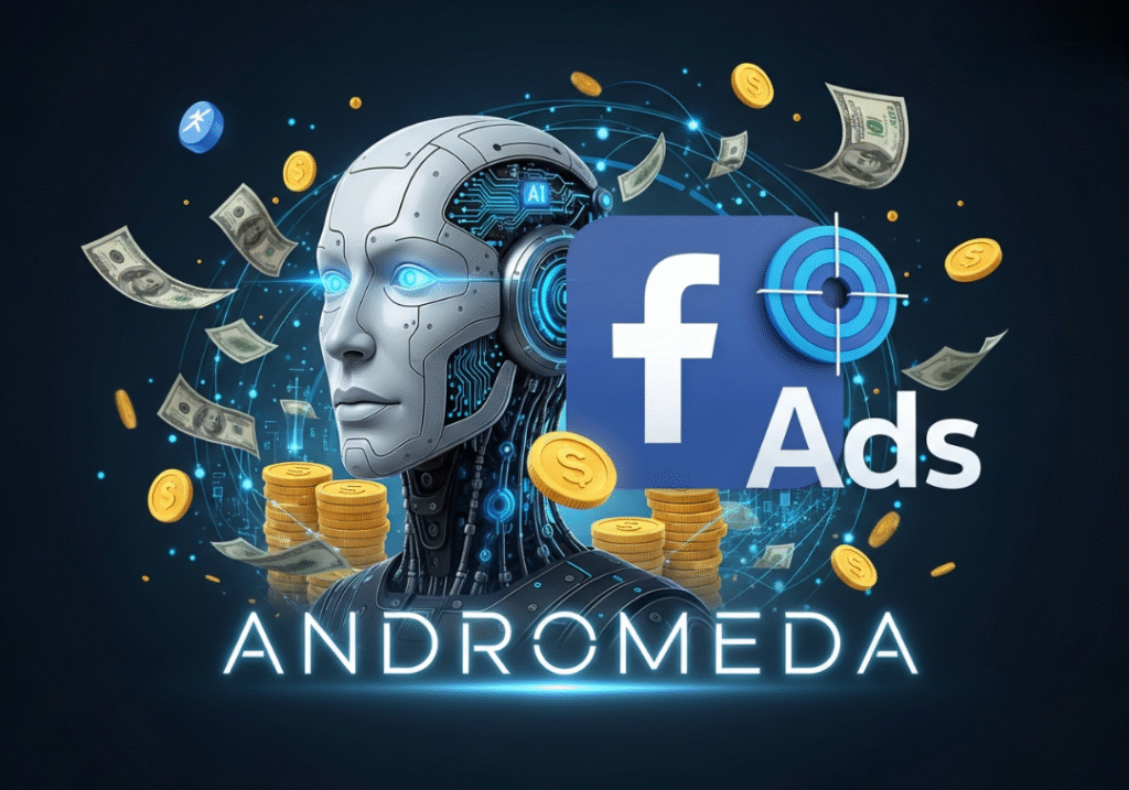Inteligência Artificial: A lógica Andromeda do Facebook Ads para Vender mais, reduzir Custos e Aumentar o ROI - VP FORCE